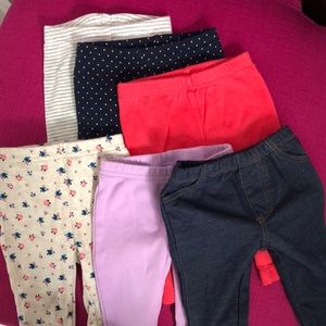 Carter’s girl pants bundle